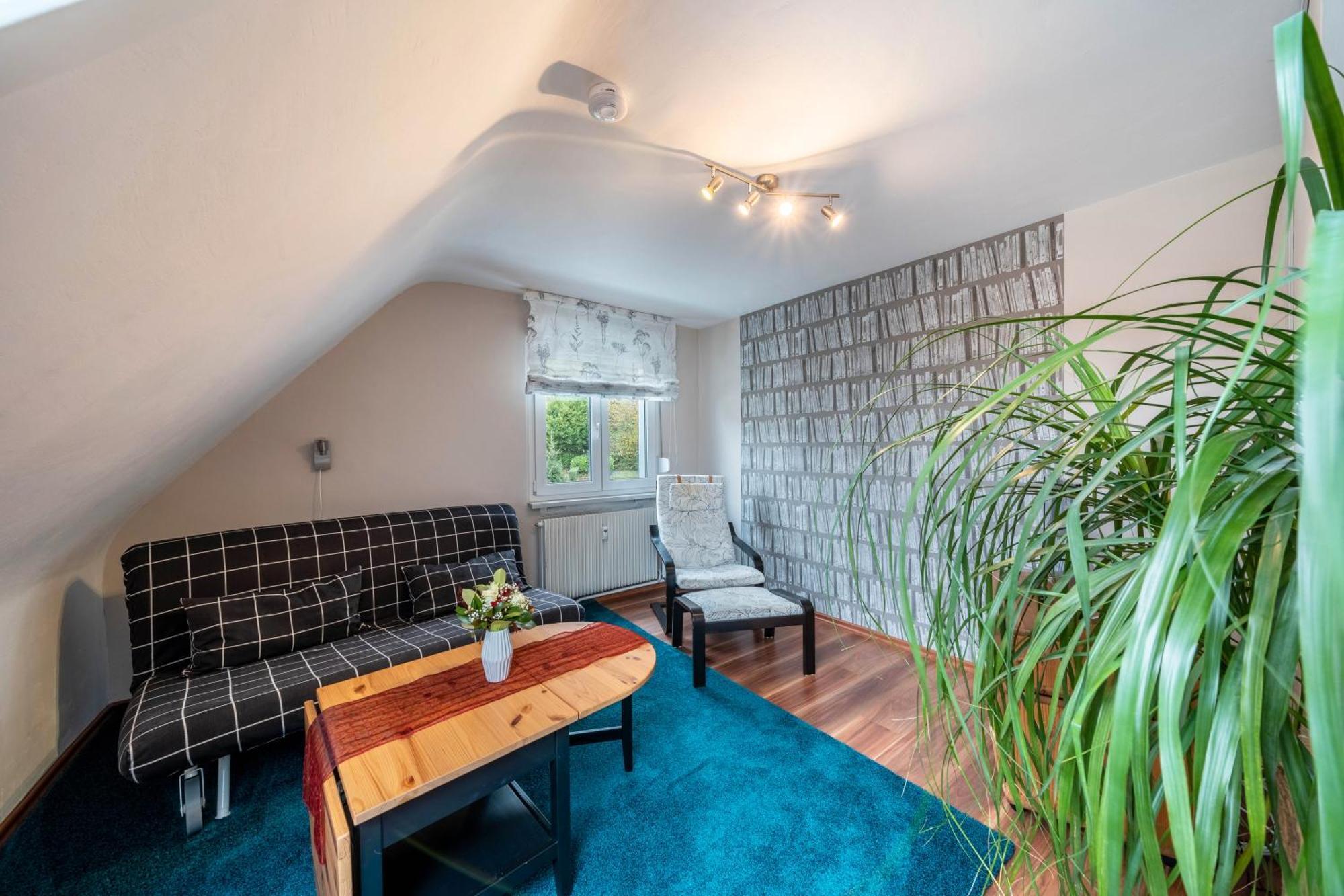 Ferienwohnung Burgblick 하우사크 외부 사진