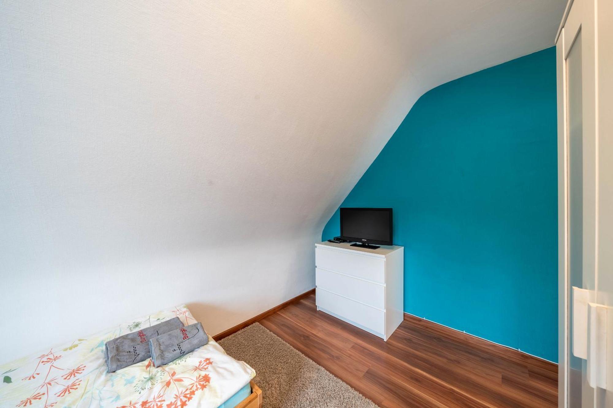 Ferienwohnung Burgblick 하우사크 외부 사진