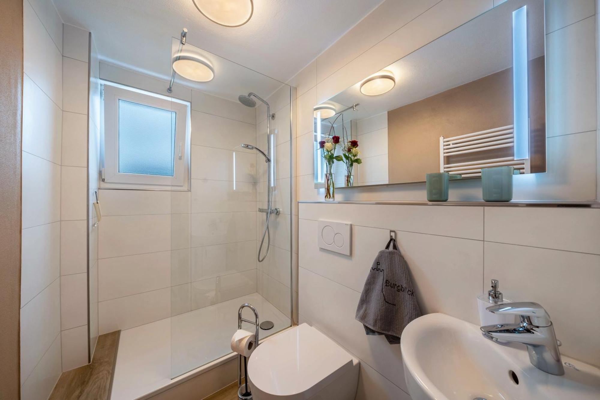 Ferienwohnung Burgblick 하우사크 외부 사진