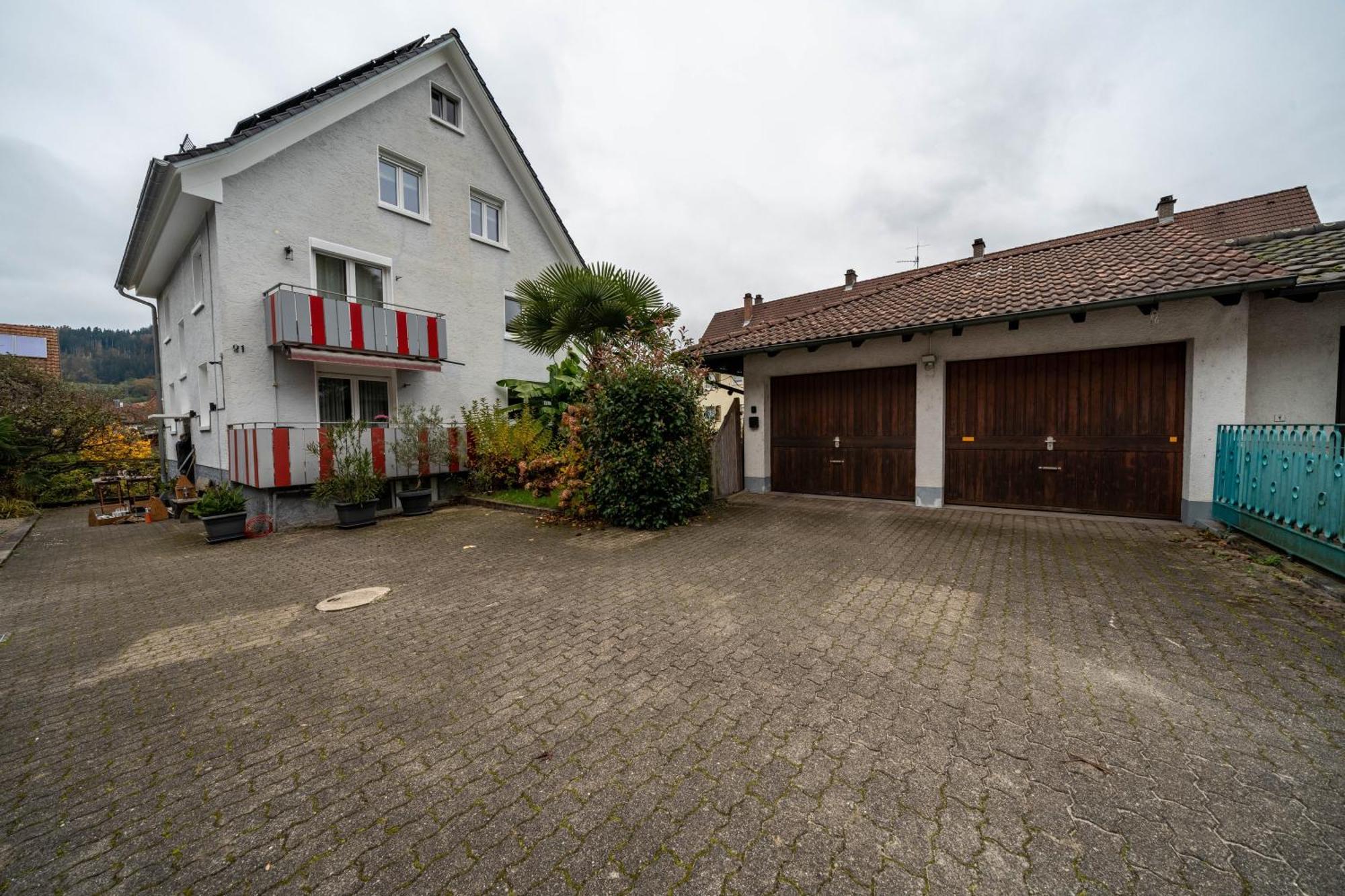 Ferienwohnung Burgblick 하우사크 외부 사진