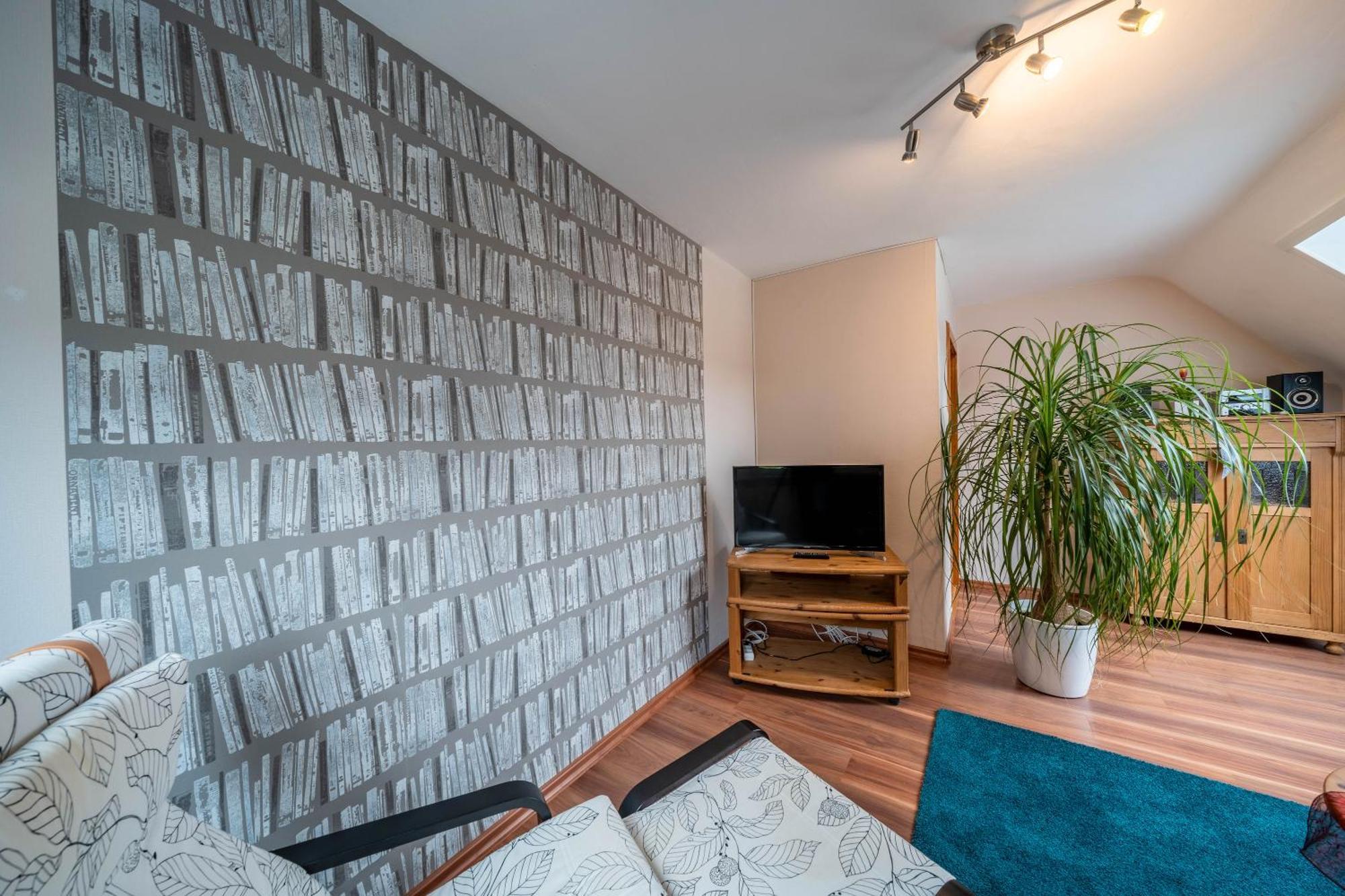 Ferienwohnung Burgblick 하우사크 외부 사진